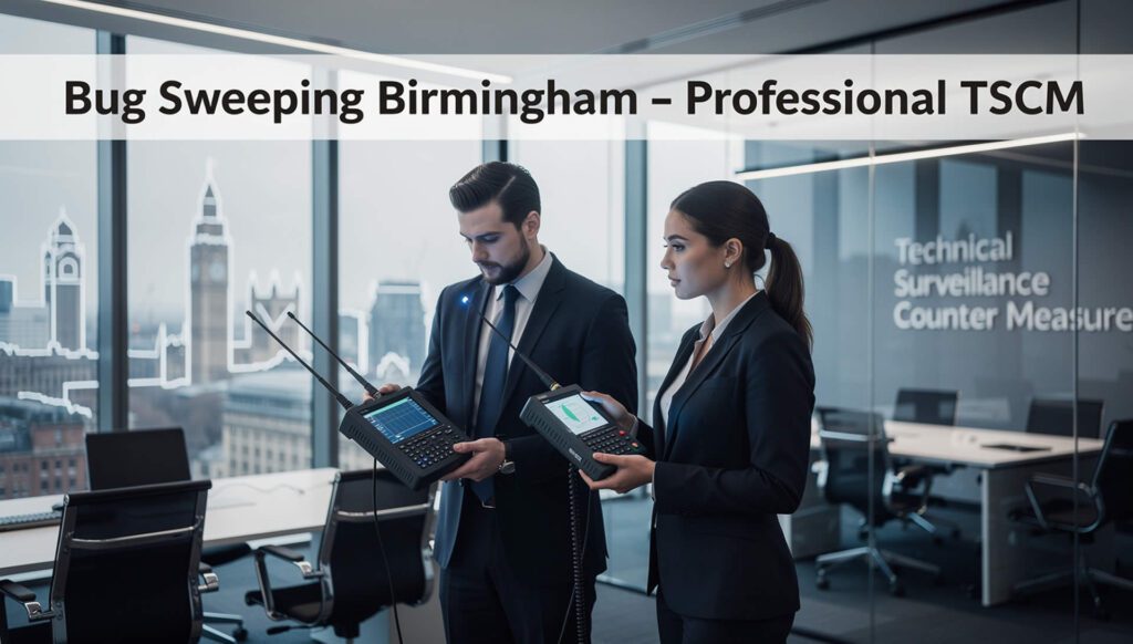 Bug Sweeping Birmingham – Professional TSCM